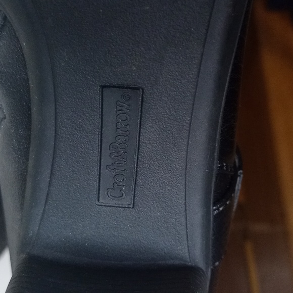 Croft & Barrow Bertha Black Ortholite Black Ankle Boots size 7.5 M - Picture 6 of 9